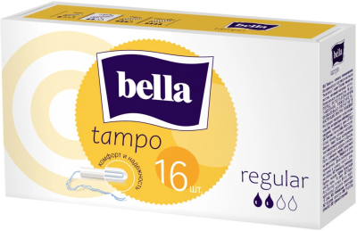 Тампоны гигиенические BELLA Premium Comfort Regular №16