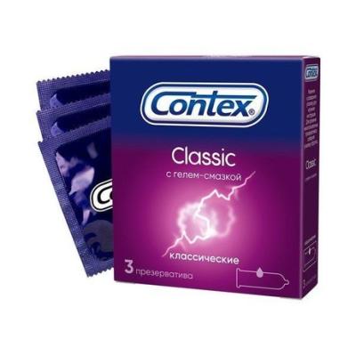 Презерватив CONTEX №3 Classic (силиконовая смазка)