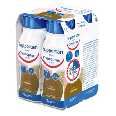Суппортан 200мл капучино №4 (бутылка) фото в интернет-аптеке "Фармсервис"