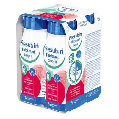 Фрезубин сгущеный 2 смесь жидкая земляника 200мл №4