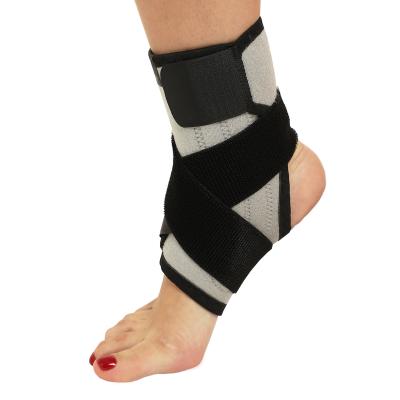 Бандаж на голеностопный сустав Крейт F-218 в виде восьмерки, 2 ребра, размер универсальный (cерый) фото в интернет-аптеке "Фармсервис"