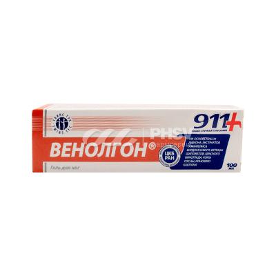 911 Венолгон гель для ног 100мл 911 Венолгон гель для ног 100мл