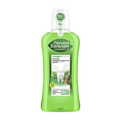 Ополаскиватель полости рта ЛЕСНОЙ БАЛЬЗАМ с экстрактом коры дуба и пихты 400мл