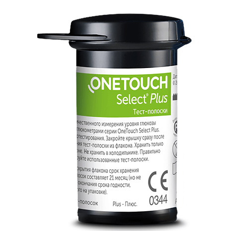 Тест-полоска ONE TOUCH для глюкометра "Оne Touch Select plus" №25 фото в интернет-аптеке "Фармсервис"