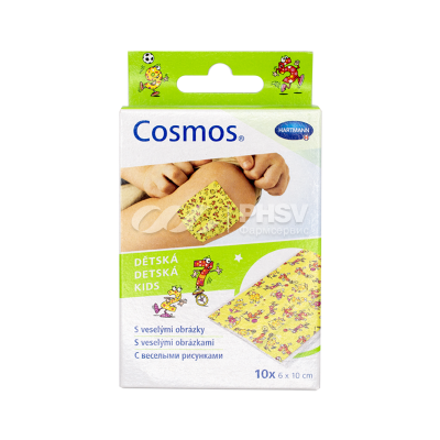 Лейкопластырь COSMOS Kinder пластины с рисунком 6 х 10см №10 фото в интернет-аптеке "Фармсервис"