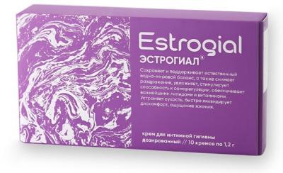 Эстрогиал крем для интимной гигиены №10
