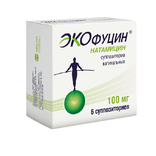 Экофуцин суппозитории вагинальные 100мг №6 фото в интернет-аптеке "Фармсервис"