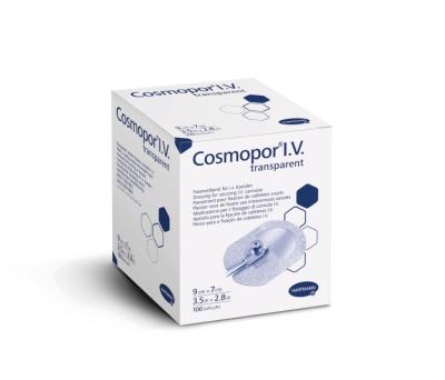 Повязка Cosmopor I.V. Transparent стерильная  для фиксации катетера 9см х 7см №100 фото в интернет-аптеке "Фармсервис"