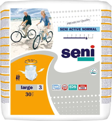 Подгузники-трусики для взрослых SENI ACTIVE Normal Large №30