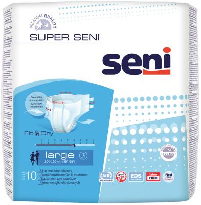 Подгузники для взрослых Super Seni Air Large №10
