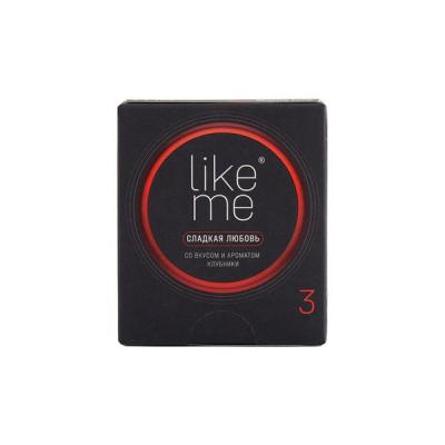 Презерватив LIKE ME №3 сладкая любовь фото в интернет-аптеке "Фармсервис"
