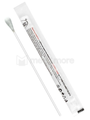 Тампон палочка стерильная с ватным намотом пластик/хлопок M/20см фото в интернет-аптеке "Фармсервис"