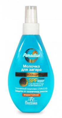 Молочко ФЛОРЕСАН Пальмовый рай солнцезащитное SPF-45+ 160мл