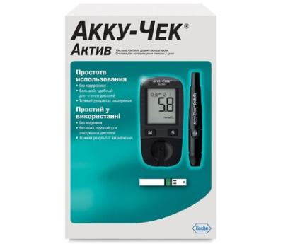 Глюкометр Accu-Chek Active (комплект)  фото в интернет-аптеке "Фармсервис"