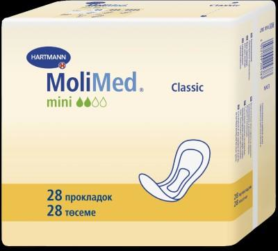 Прокладки гигиенические Molimed Classic mini при недержании №28 фото в интернет-аптеке "Фармсервис"