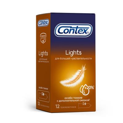 Презерватив CONTEX №12 Lights (особо тонк.) 
