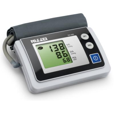 Тонометр NISSEI DS-500 автомат на плечо, адаптер, манжета 22-32см, индик.аритмии, большой дисплей Тонометр NISSEI DS-500 автомат на плечо, адаптер, манжета 22-32см, индик.аритмии, большой дисплей