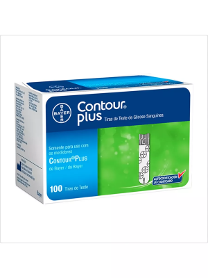 Тест-полоска Contour Plus №100 Тест-полоска Contour Plus №100