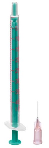 Шприц инсулиновый Инжект 40 Дуо c приложенной иглой 0,45х12мм №100 фото в интернет-аптеке "Фармсервис"