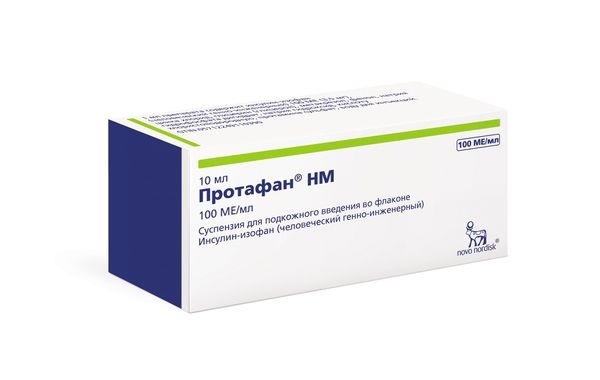 Протафан HM суспензия для подкожного введения 100МЕ/мл x 10мл №1 фото в интернет-аптеке "Фармсервис" Протафан HM суспензия для подкожного введения 100МЕ/мл x 10мл №1 фото в интернет-аптеке "Фармсервис"