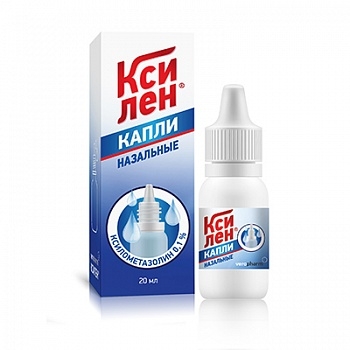 Ксилен капли назальные 0.1% x 20мл №1 фото в интернет-аптеке "Фармсервис"