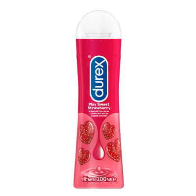 Гель-смазка DUREX Play Sweet Strawberry с ароматом клубники 100мл