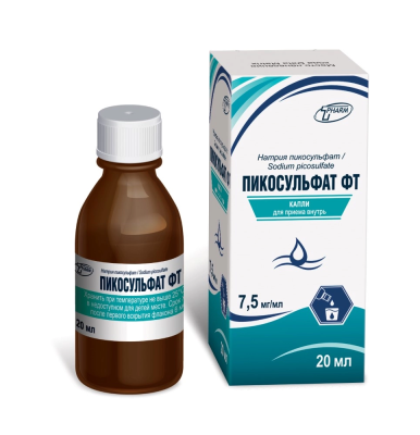 Пикосульфат ФТ капли для приёма внутрь 7.5мг/мл x 30мл №1