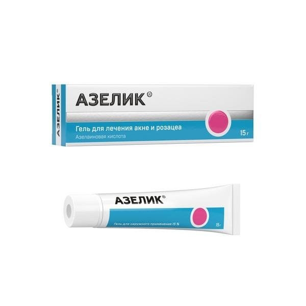 Азелик гель для наружного применения 15% x 15г №1 фото в интернет-аптеке "Фармсервис" Азелик гель для наружного применения 15% x 15г №1 фото в интернет-аптеке "Фармсервис"