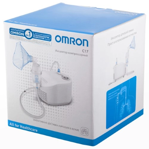 Ингалятор OMRON NE-C17 (NE-C101-RU) фото в интернет-аптеке "Фармсервис"