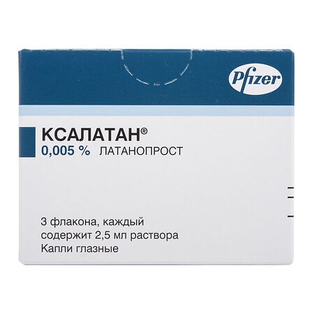 Ксалатан капли глазные 0.005% x 2.5мл №3 фото в интернет-аптеке "Фармсервис" Ксалатан капли глазные 0.005% x 2.5мл №3 фото в интернет-аптеке "Фармсервис"