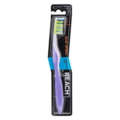 Зубная щетка REACH dualeffect жесткая
