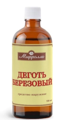 Деготь березовый фл.(жидк.) 100мл фото в интернет-аптеке "Фармсервис" Деготь березовый фл.(жидк.) 100мл фото в интернет-аптеке "Фармсервис"