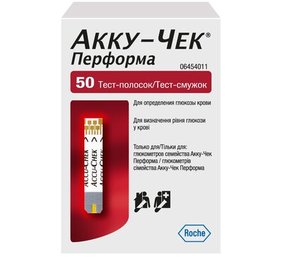 Тест-полоска Accu-Chek Performa №50