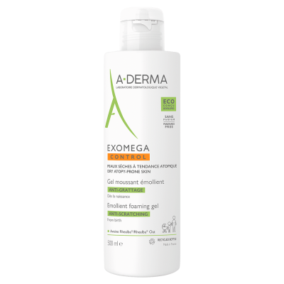 А-ДЕРМА EXOMEGA Контрол Смягчающий пенящийся гель 500мл А-ДЕРМА EXOMEGA Контрол Смягчающий пенящийся гель 500мл