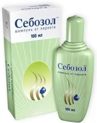 Себозол флакон (шампунь от перхоти) 1% 100мл Себозол флакон (шампунь от перхоти) 1% 100мл