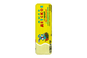 Мыло детское ДЕТСКОЕ с чередой 90г фото в интернет-аптеке "Фармсервис"