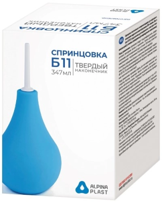 Спринцовка ПВХ Б №11 (твердый наконечник)