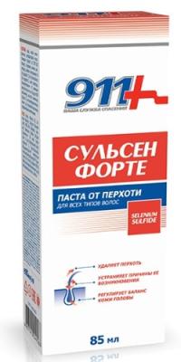 911 Сульсен Форте паста от перхоти 85мл фото в интернет-аптеке "Фармсервис"