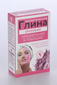 Глина косметическая розовая 100г фото в интернет-аптеке "Фармсервис"