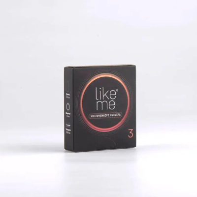 Презерватив LIKE ME №3 увеличенного размера фото в интернет-аптеке "Фармсервис"