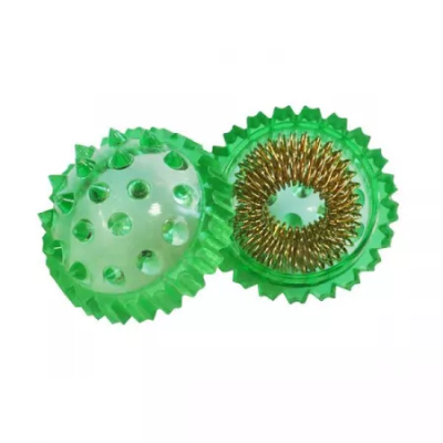 Массажер СУ-ДЖОК массажный шарик в комплекте с 2-мя металлическими кольцевыми пружинами фото в интернет-аптеке "Фармсервис"