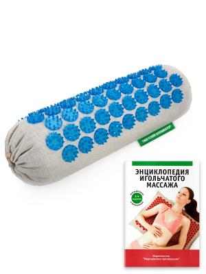 Массажер аппликатор Кузнецова Тибетский валик универсальный (синий)