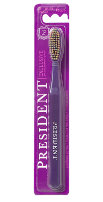 Зубная щетка ПРЕЗИДЕНТ Эксклюзив средняя