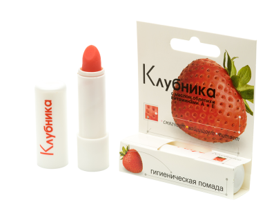 Помада для губ КЛУБНИКА 2,8г Помада для губ КЛУБНИКА 2,8г