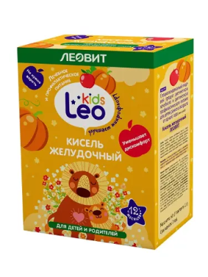 Кисель ЛЕОВИТ LEO KIDS желудочный 12г №5 фото в интернет-аптеке "Фармсервис"