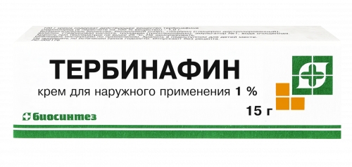 Тербинафин крем для наружного применения 1% x 15г №1 фото в интернет-аптеке "Фармсервис"