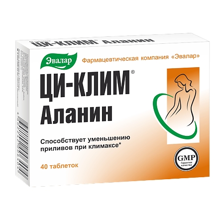 ЦИ-КЛИМ Аланин таблетки 400мг №40 фото в интернет-аптеке "Фармсервис" ЦИ-КЛИМ Аланин таблетки 400мг №40 фото в интернет-аптеке "Фармсервис"
