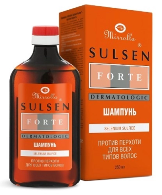 Сульсен форте шампунь сульсеновый против перхоти 2% 250мл фото в интернет-аптеке "Фармсервис"