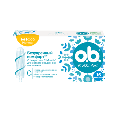 Тампоны гигиенические O.B. ProComfort Normal №16 