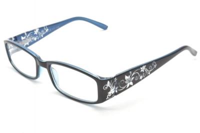 Очки AIRSTYLE корригирующие пластик (арт. RFC 1176) черно/голубой